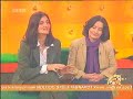 Selyem Gyöngyi és Ajang Farid a Delelő műsorában 2006.03.31