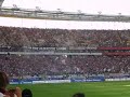 Eintracht Frankfurt gegen Berlin Choreo