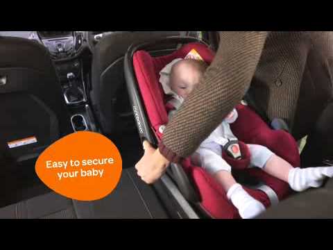 how to belt in a maxi cosi pebble