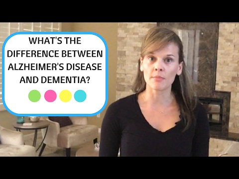 What's the difference between Alzheimer's disease and dementia?
