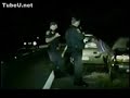 Druggie Driver Struggles To Stand..
