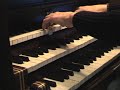 a practise of buxtehude's toccata f major - buxwv 156 in janakkala church finland.