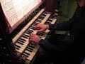 a practise of buxtehude's toccata f major - buxwv 156 in janakkala church finland.