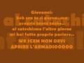 grazie di tutto quello che avete fatto per me!