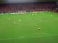 LIVERPOOL v BARCELONA at anfield 6/3/07 final whistle YNWA