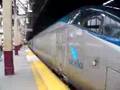 Amtrak Acela Train 2253 departs westbound from Newark-Penn
