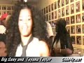 big sexy interviewing teyana taylor at the may day concert