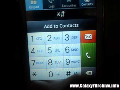 how to repair software of samsung galaxy y