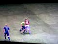 Arbitro cortando el juego