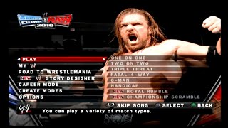 WWE SmackDown vs. Raw 2010 -- Gameplay (PS2)