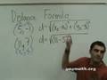 Algebra - Distance Formula (not upsidedown)