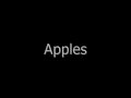 help, she can't swim - apples
