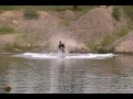 Snowmobile watercross, part 2
