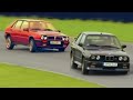 Lancia Delta Integrale v BMW M3 E30 - Shoot-Outs
