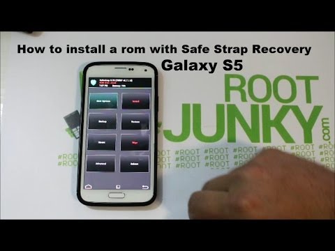 Galaxy S5 custom rom install with Safe strap recovery on Verizon or Att