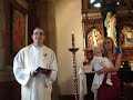 Priest Swears at Christening