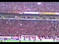 festejo del segundo gol de marioni