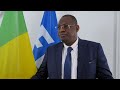 The President of Malian Football Association at the FIFA Paris Office