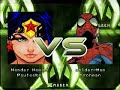 Wonder Woman and Psylocke Vs Spider-Man and Ironman