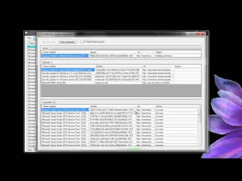 how to install patch using wsus