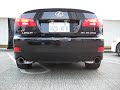 Lexus IS250 F-Sport Exhaust
