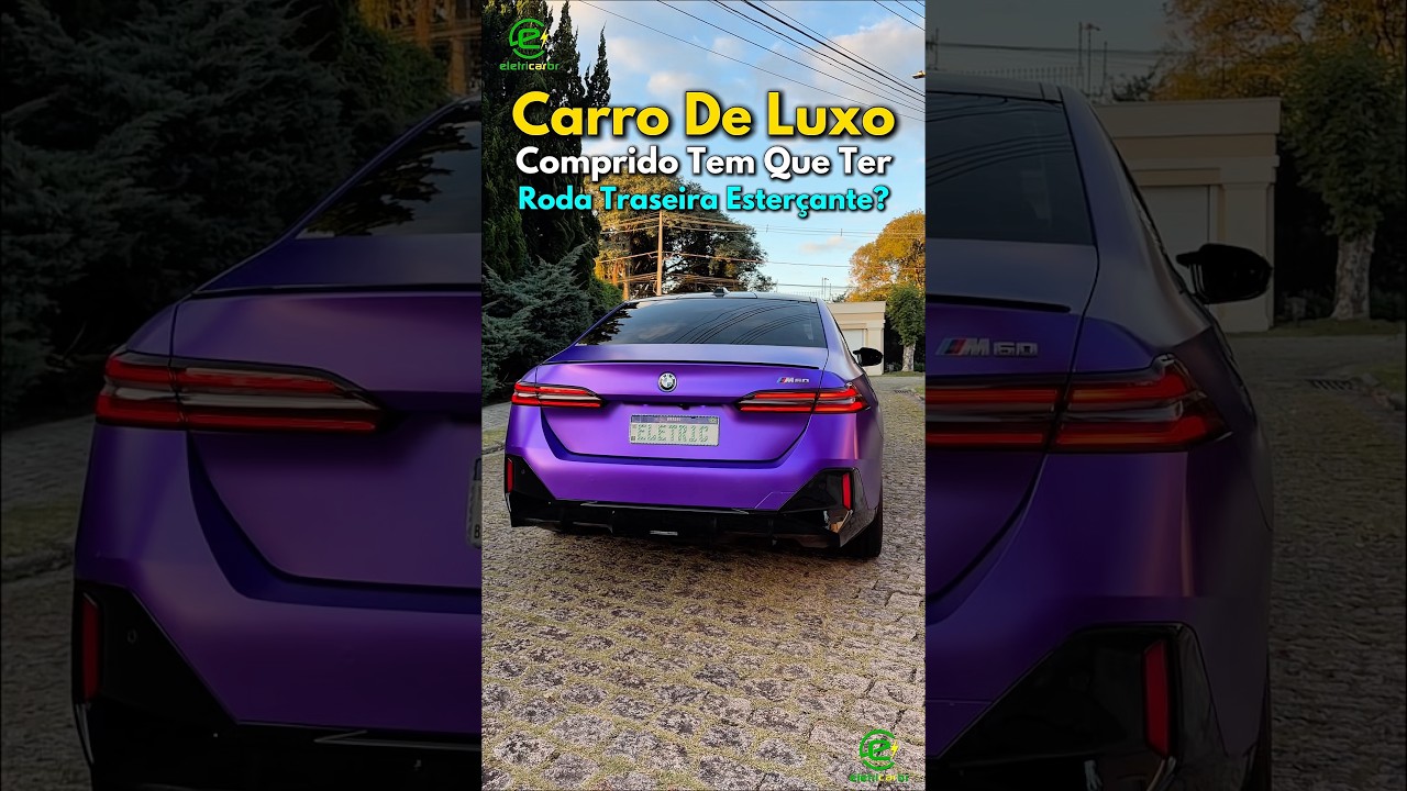 Carro de Luxo Comprido tem que ter Rodas Traseiras que Viram! Obrigação!