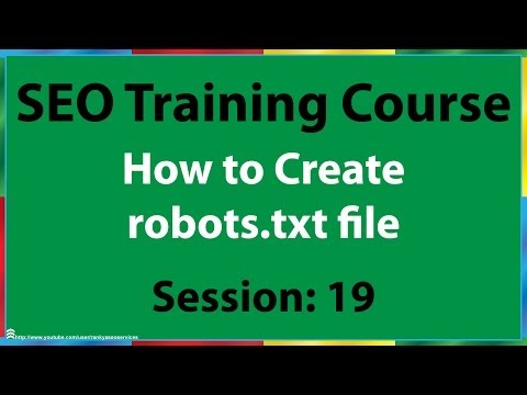 how to create robots.txt