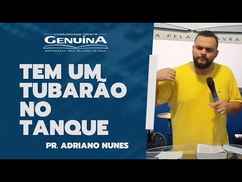 TEM UM TUBARÃO NO TANQUE