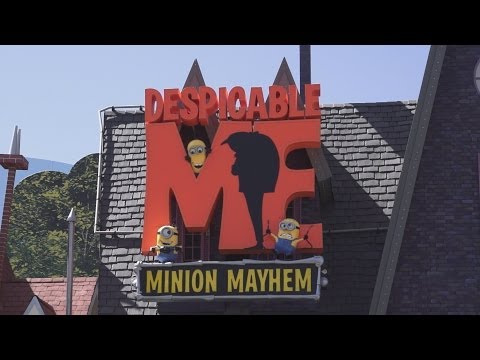 Minion Mayhem (Facade) Universal Studios Hollywood