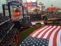CitiField Opening Night Flag and Flyby