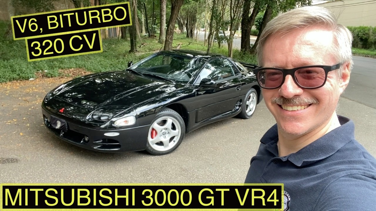 MITSUBISHI 3000 GT VR4: um dos grandes esportivos dos anos 90