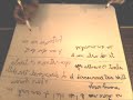 Mirror, inverted and ambidextrous writing at the same time