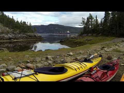 Fjord en kayak
