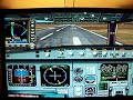 Landing an Airbus A340-200 at Barajas, Madrid