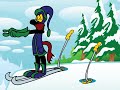 A Quick Lesson in Skiing
