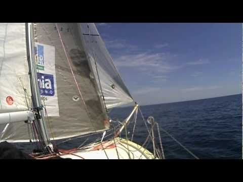 Ruhasz�r�t�s versenyben �s gyenge sz�lben, UK Fasnet 6.50, 2012 (www.meder.hu)_Sailing videos