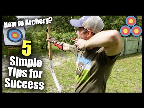 New to Archery? | 5 Simple Tips for a Successful First Day of Shooting Archery