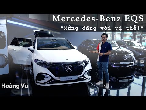 Thực tế Mercedes-Benz EQS SUV: Xứng đáng với vị thế! |XEHAY.VN|