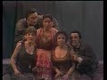 great teresa berganza as carmen, daniele perriers as frasquita, jane berbie as mercedes, michel philippe as dancaire and michel senechal as remendado sing quintet 