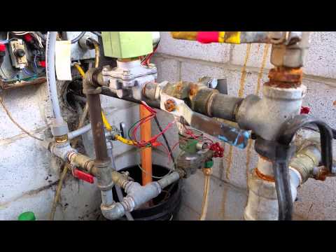 how to drain external faucets