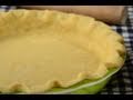 Pie Crust Recipe Demonstration - Joyofbaking.com