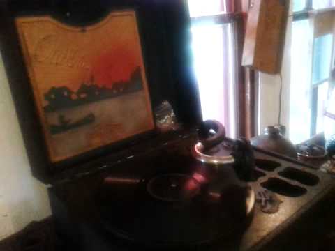 Wind up Records - Old Glory Antique 78 rpm Windup Record Player ... currently for sale at Florahome Station... Check out our Facebook page and like us... https://www.facebook....