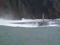 el mar esta enfadado en pasaia donibane