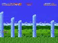 bears an uncanny resemblance to firepower 2000, yes? in more ways than one (ie, shooting shield items to make them explode). but i cannot trace a realtionship. either way, this is an nes game that rarely gets a mention.
