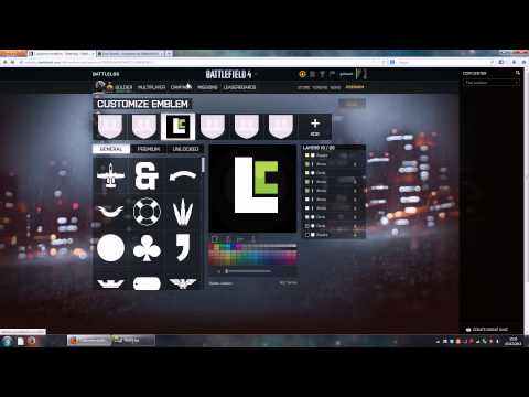 Как сделать эмблему в bf4 на ps4