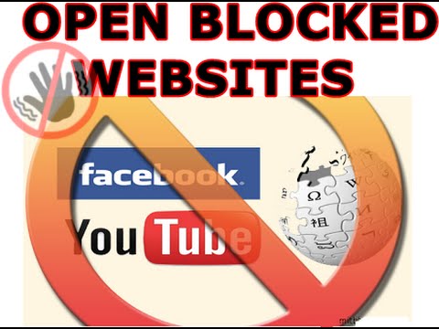 how to unblock facebook site in windows xp