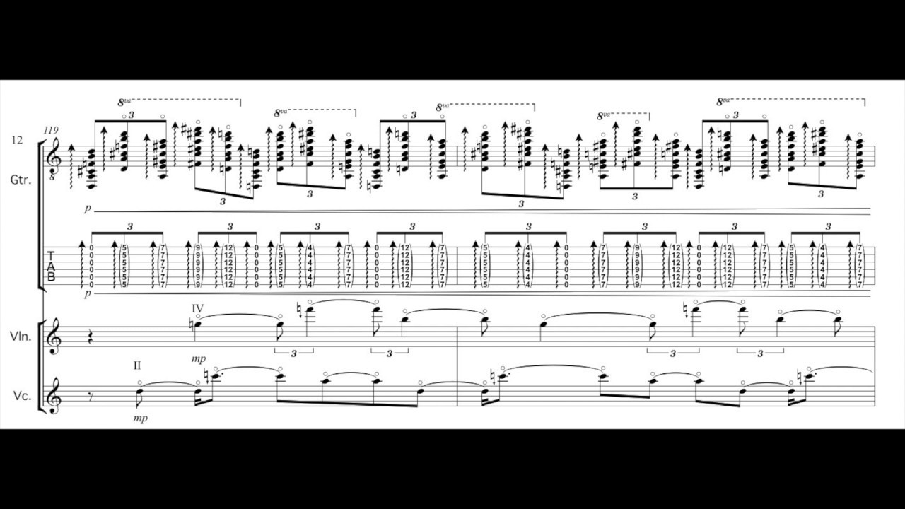 lime tone cave for guitar, violin, and violoncello Youtube lime tone cave for guitar, violin, and violoncello Youtube