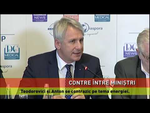 Teodorovici și Anton se contrazic pe tema energiei