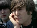 Imagens raras - Rare moments of Lennon and Harrison