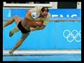 Kem�ny D�nes performs extreme swimming